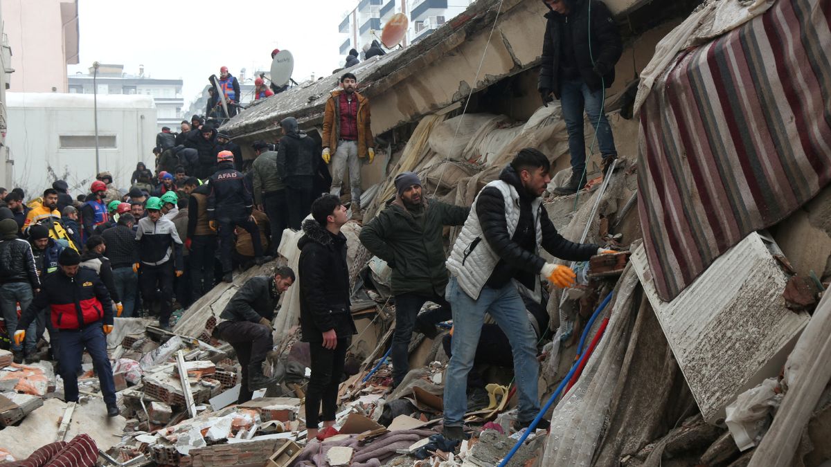 Turkey Earthquake Another Quake Hits Nurdagi; Death Toll Above 9,500, Rescue Ops Still Underway